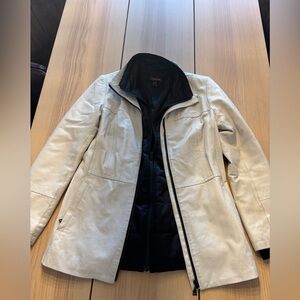 VINTAGE! DANIER 2 in 1 leather jacket !